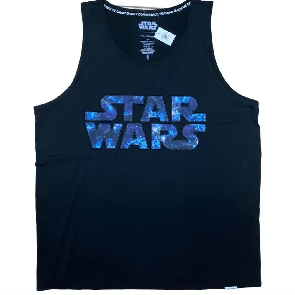 Star Wars Top Adult XXL Galaxy Logo Tank by Our‎ Universe Unisex